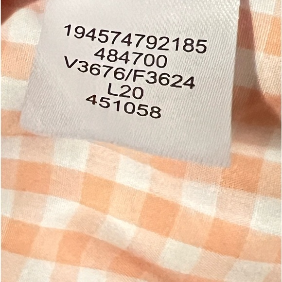 Lands End Button Up Supima Shirt size 12 - Picture 9 of 9